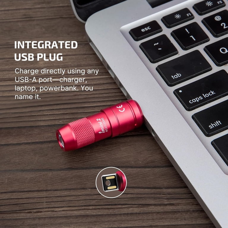OLIGHT IMINI 2 EDC Rechargeable Keychain Flashlight, 50 Lumens
