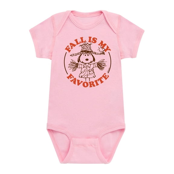 Peanuts - Fall Is My Favorite - Infant Baby One Piece