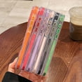 thumbnail image 7 of Clear Case for iPhone 17 Pro Max, Compatible with MagSafe, Military Grade Shockproof Protective Cover Anti-Scratch Transparent Slim Phone Case with Anti-Slip Grip, Orange, 7 of 7