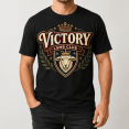thumbnail image 3 of Lotusprint LLC 2D Print Victory Lamb Unisex T-shirt 3D, Personalized Christian Varsity Tee, 3 of 4
