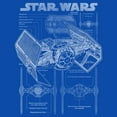 thumbnail image 2 of Boys Star Wars TIE Fighter Blueprint T Shirt, 2 of 5