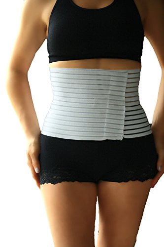 Alpha Medical 8' Elasto-Fit Abdominal Support Binder. L0625 (Large)
