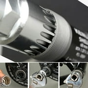 Bicycle Repair Tool Kit Mountain Bike Flywheel Remover Set; Hand Tire Crank Puller Wrench Tools Set, 4-Piece Set