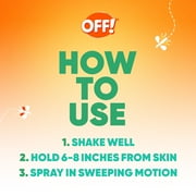 OFF! Deep Woods Insect Repellent V, Backyard, Biting Insect Spray for Outdoor Use, 9 oz, 2 Count