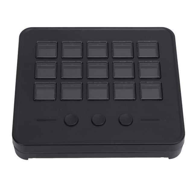 Keypad de Controlador de Transmisión, Acciones de Tecla Hotkey Studio Controlador ABS 15 Teclas LCD Personalizables para Juegos