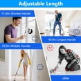 thumbnail image 2 of BN-LINK Electric Spin Scrubber, Cordless Cleaning Brush Scrubber with 7 Replaceable Brush Heads, Adjustable Length and Angle, 3 Speeds, Waterproof Bathroom Scrubber for Bathtub Kitchen Wall Cleaning, 2 of 8