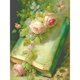 thumbnail image 1 of (JC258) Serie Flores Y Libros Con Diamantes Redondos Pintura Resina Con Diamantes Redondos 30x40CM, 1 of 9