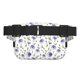 thumbnail image 3 of Fotbe Purple Chicory Cangurera Cuadrada con Estampado de Doble Capa, Bolsa de Cintura Ajustable Mini para Hombres y Mujeres, 3 of 9