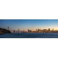 thumbnail image 2 of Fegari 18x9 Black Ornate Wood Framed with Double Matting Museum Art Print Titled - San Francisco, 2 of 4