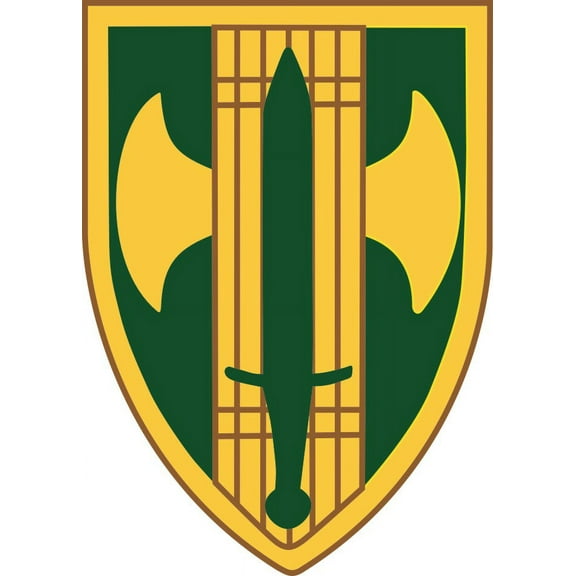 3.8 Inch 18th Military Police Brigade Decal
