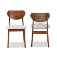 thumbnail image 3 of Baxton Studio Damara Dining Chair, Set of 2, Grey, 3 of 8