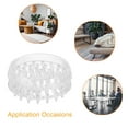 thumbnail image 6 of 12Pcs Carpet Protectors Spiked Caster Cups 1.89" Round Spiked Furniture Cup, 6 of 7