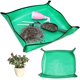 thumbnail image 1 of 2-Pack Plant Turnover Mat Foldable Gardening Mat Waterproof Potted Anti-dirty Gardening Transplantin, 1 of 5