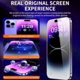 thumbnail image 4 of 4Pcs HD Oleophobic Coating Dust Free Installation Screen Protector for iPhone 13 11 12 14 15 Pro Max X XS MAX Tempered Glass, 4 of 6