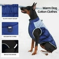 thumbnail image 3 of Dog Winter Coat, Padded Vest Dog Jacket - Reflective and Warm  Dog Vest Cotton Jacket- Waterproof Dog Winter Clothes, Snowproof Dog Vest for Small and Medium Dogs, 3 of 9