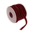thumbnail image 3 of Cinta de terciopelo Macarena Rollo de 20 yardas Rojo, 3 of 8