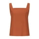 thumbnail image 5 of Blusa de manga larga,Camiseta sin mangas con cuello cuadrado de color liso para mujer, diseño sin mangas y espalda descubierta, tela suave de mezcla de algodón, ropa informal de verano, sopatenor, 5 of 9