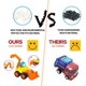 thumbnail image 5 of Día Internacional del Niño Regalos para el Día del Niño: coches para niños de 2 años, coches de juguete de fricción para niños y niñas, 4 juegos de tractores, excavadoras, hormigoneras y camione, 5 of 5