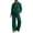 Blackish Green, variant on Women's Sweatsuits 2 Piece Outfits Lounge Sets | Cozy Airport Outfits,Casual Sweat Sets for Fall And Winter,Half Zip Pullover And Baggy Sweatpants with Pockets QURATI