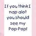thumbnail image 2 of CafePress - Pop Pop Nap Blue Infant Bodysuit - Baby Light Bodysuit, Size Newborn - 24 Months, 2 of 4