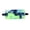 Blue Green, variant on Reptile Sling Carrier Soft Coral Fleece Lizards Travel Sling Comfort Pouch and Adjustable Shoulder Strap for Bearded Dragons and Small Pets Blue Green (23x16 in / 58.4x40.6 cm)