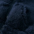 thumbnail image 6 of MKOSPLRT Fuzzy Fleece Hoodies for Baby Boy Girl Warm Jackets Long Sleeve Full Zip Thick Coats Cute Ear Hooded Solid Outerwear with Pockets, 6 of 8