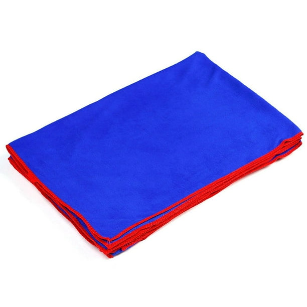 5 x Towel Cleaning cloth Cleaning car furniture home window Blue 90 x