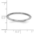 thumbnail image 4 of Sterling Silver Stackable Expressions Rhodium Step-down Ring, 4 of 5