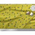 thumbnail image 2 of Soimoi Tissu de Canard de Coton Feuilles & Tissu Imprimé par Insectes 1 Yard 56 Inch Wide, 2 of 3