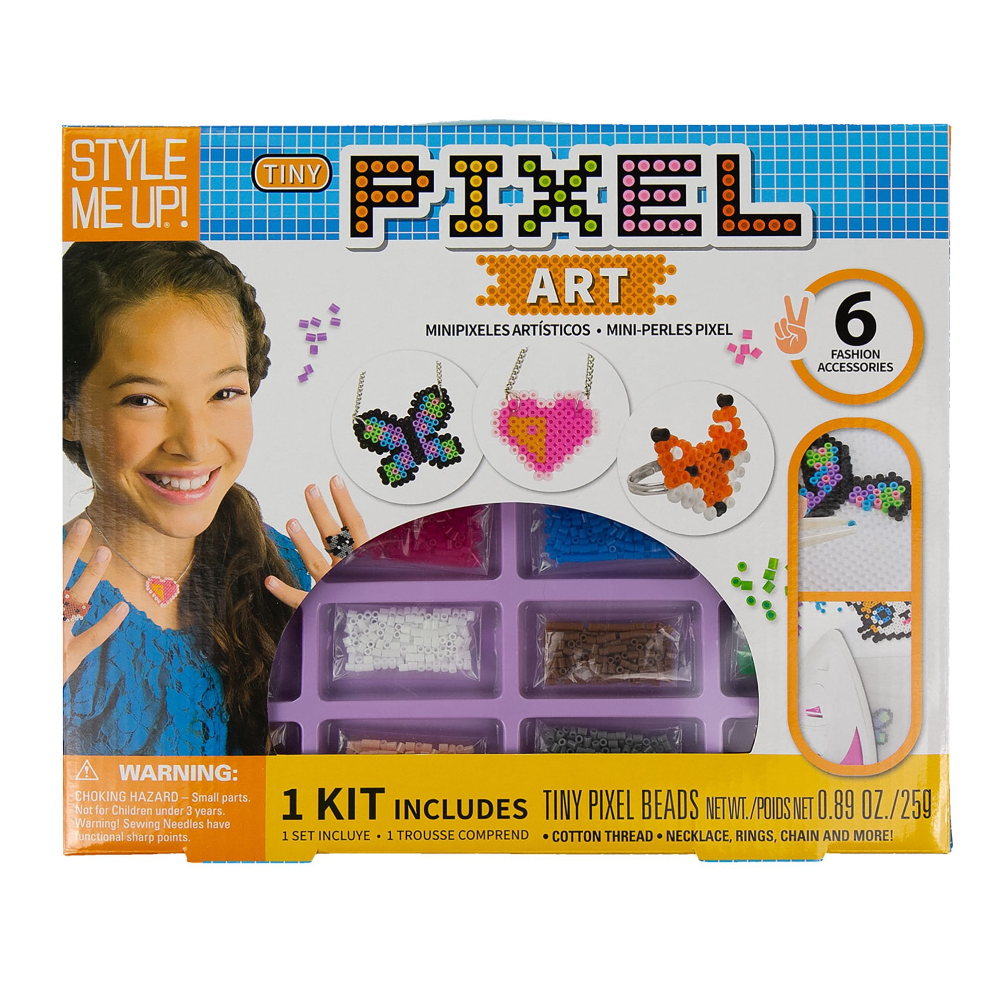 Style Me Up, Pixel Art, Kids Crafting