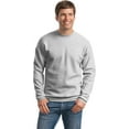 thumbnail image 2 of Gildan Unisex Adult Fleece Crewneck Sweatshirt Classic Fit Heavy Blend Pullover Sweater for Men & Women (Ash, 5XL), 2 of 6