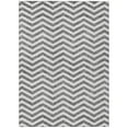 thumbnail image 2 of Addison Rugs Chantille Indoor/Outdoor Transitional Chevron Gray Washable Rectangle Rug, 9' x 12', 2 of 6