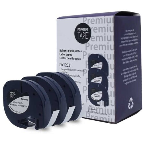 Premium Étiquettes Alternative pour Dymo 12331, Pack Trio