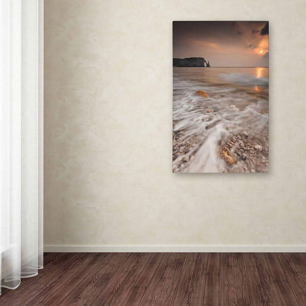Trademark Fine Art "Etretat" Canvas Art by Mathieu Rivrin