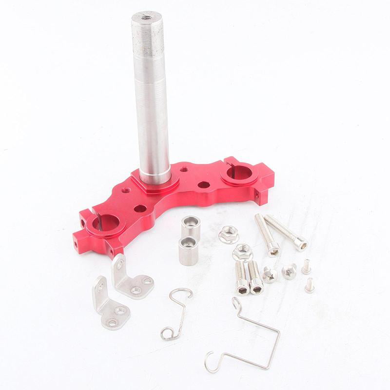 Details about   Aluminum Alloy Steering Stem Triple Clamp Mounting for Yamaha PeeWee PW50 