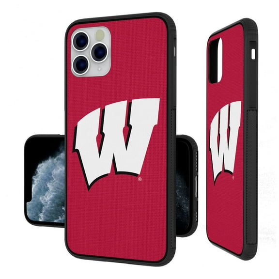Wisconsin Badgers iPhone Solid Design Bump Case