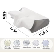 Neckhaven Pillow Hospitality Collection, Neckhaven Pillow, Neck Haven Pillows, The Neck Haven Enhanced Thickness Pillows, Contoured Support Pillows for Side Back Stomach Sleepers