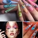 thumbnail image 5 of Gema de uñas con parte posterior plana, suministros de decoración de uñas con diamantes de imitación, 5 of 5