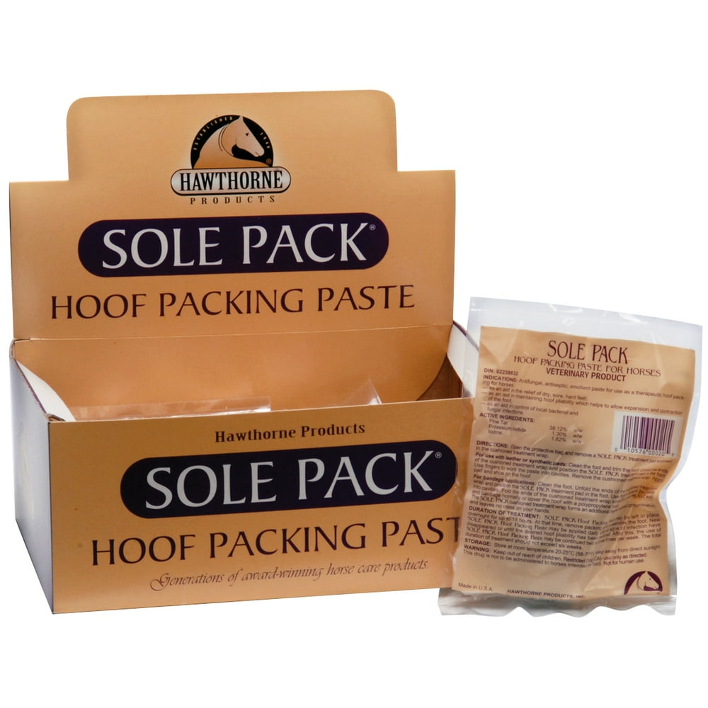 Sole Pack Hoof Packing, each