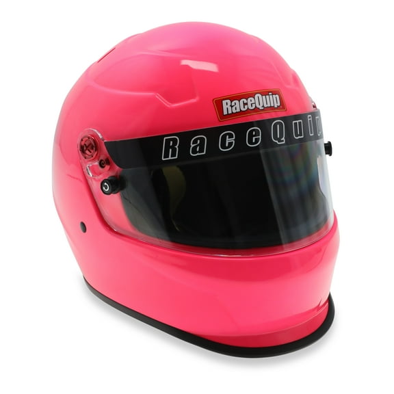 RaceQuip 2268896RQP Pro Youth Auto Racing Helmet SFI 24.1 Hot Pink One Size Fits All