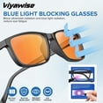 thumbnail image 3 of Gafas bloqueadoras de luz azul viyawise G5 para mujeres y hombres, 3 of 7