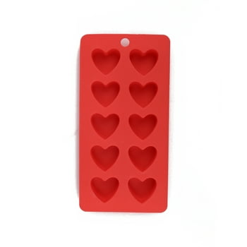 WAY TO CELEBRATE! Way To Celebrate Valentine Red Heart Silicone Mold