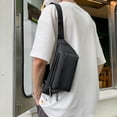 thumbnail image 3 of Shenmeida Waist Bag Fanny Pack For Men Belt Bag Pouch Hip Bum Bag Chest Sling Bag With Adjustable Strap, Lightweight Fanny Pack For Sport Gym Workout Travel Work Commuting, 3 of 7