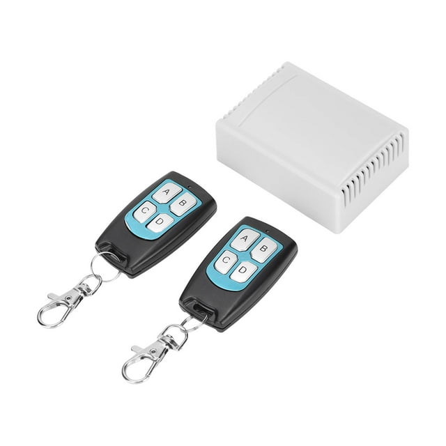 Commutateur Sans Fil de Commande à Distance, Commutateur de RF Sans Fil de Multifonction Fiable de DC 12V pour des Systèmes d'Alarme