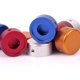 thumbnail image 5 of juegos de tapones para pedales de efectos de guitarra, de aleación de aluminio (azul, 1 tapón, 3 tornillos, 1 mango), 5 of 5