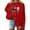 #02Red, variant on Women's Christmas Sweatshirts Loose Pullover Shirts Xmas Graphic Printed Blouses Tops Long Sleeve Crew Neck Sweaters Casual Holiday Clothing