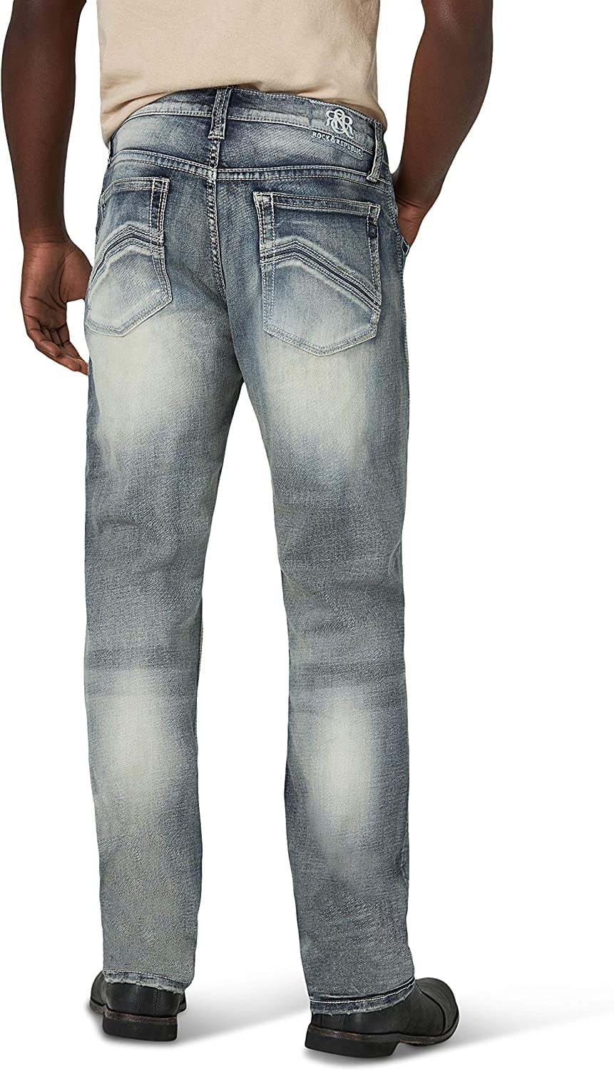 Rock & Republic Men's Straight Leg Jean with Ultra Comfort Denim