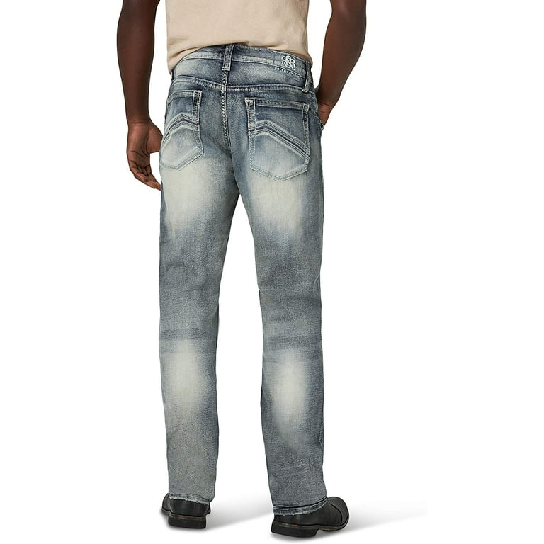 Rock & Republic Men's Straight Leg Jean with Ultra Comfort Denim 