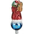 thumbnail image 2 of Old World Christmas Glass Blown Father Christmas Tree Topper, 2 of 4