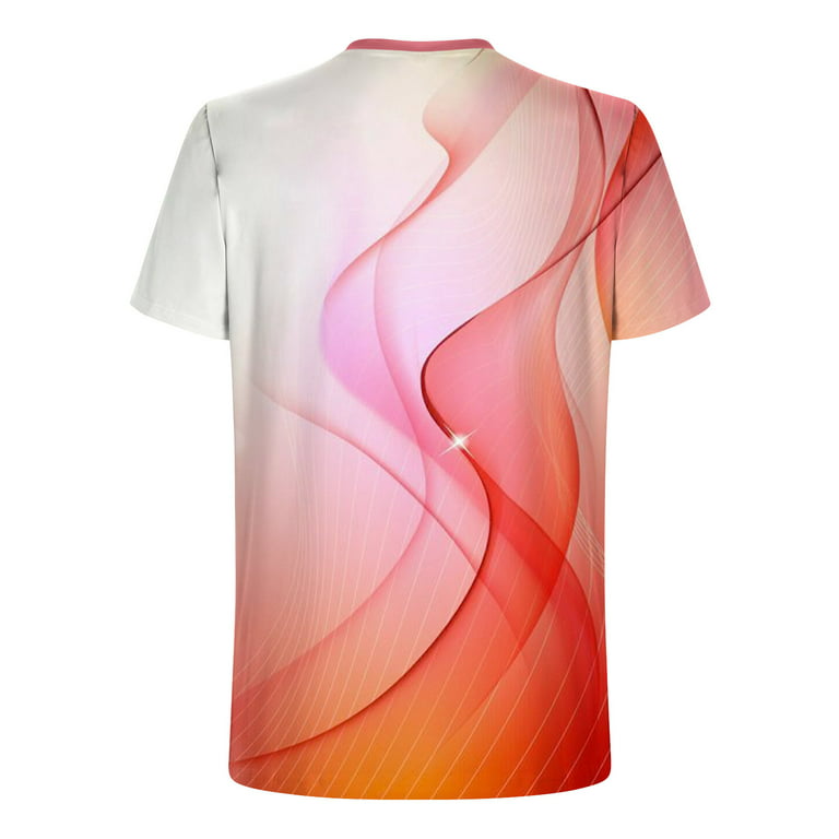 Funny T Shirts for Men,Colorful 3D Print Tees Crew Neck Tshirts Summer Casual Sports Tops Short Sleeve - Walmart.com
